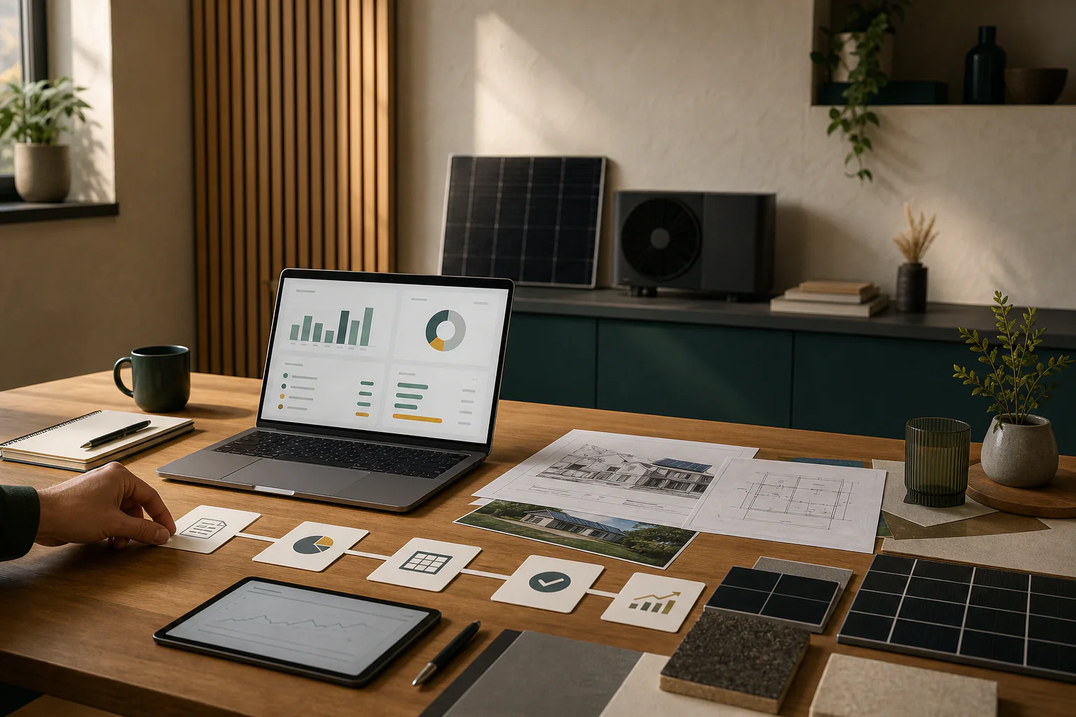 Energetikai projektek, digitális kimutatások és folyamatkártyák rendezett auditálási környezetben